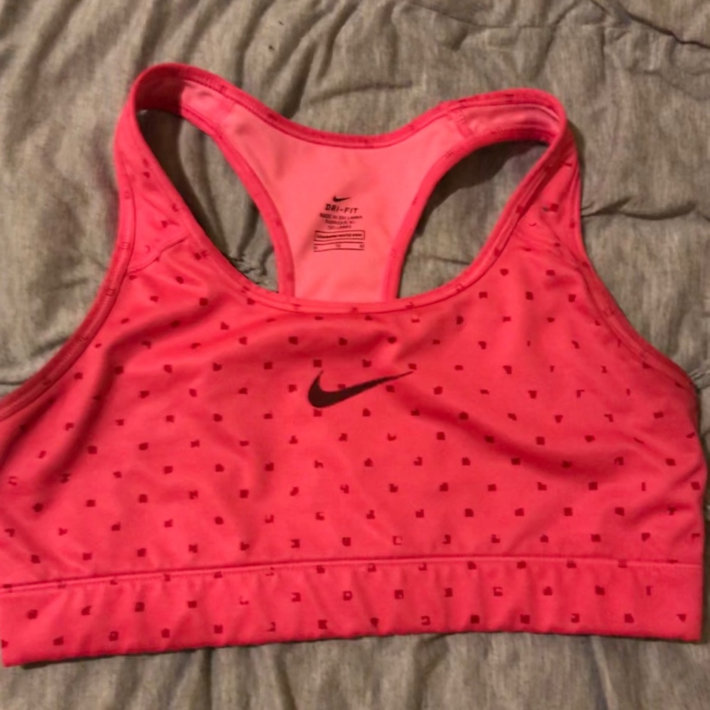 NIKE sport bra M pink